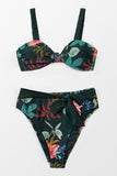 Mara Knotted High Waisted Bikini