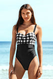 Belen Gingham One Piece Swimsuit