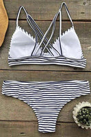 Hit Summer Stripe Bikini Set